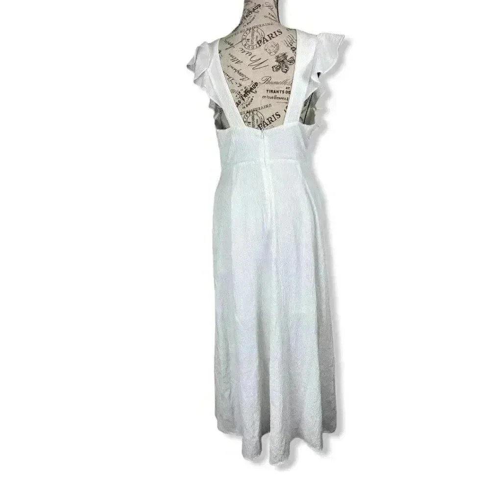 ASTR the Label RUFFLE SLEEVE DRESS- M - Picture 2 of 5